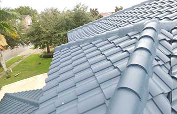 Residential roof tile roofs